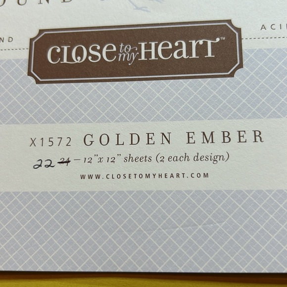 CTMH scrapbook paper - Picture 3 of 14